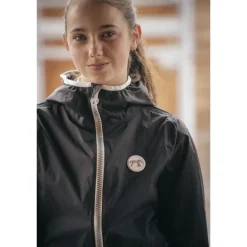 Blouson Fashion Rain Noir - Enfant