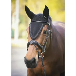 Bonnet Long Strass - Noir