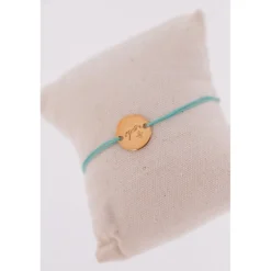 Bracelet Zoé - Doré & Turquoise