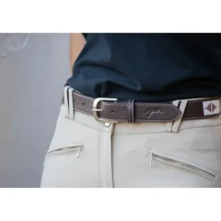 Ceinture Pearl - Havane & rose