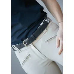 Ceinture Pearl - Noir & blanc