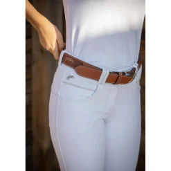 Ceinture Pearlog - Cognac & Caramel