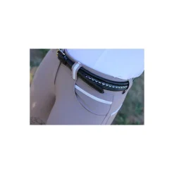 Ceinture Point Sellier - Noir