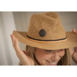 Chapeau Rafia - Camel