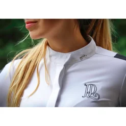 Chemise de concours Showshirt - Blanc