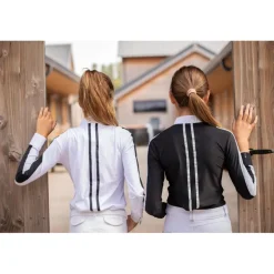 Chemise de Concours Showshirt Noir - Enfant