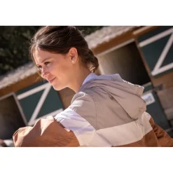 Coupe-Vent Celecce - Caramel & Gris