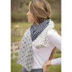 Etole Alix - Bleu Gris & Écru