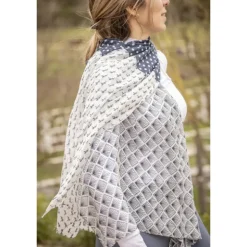 Etole Alix - Bleu Gris & Écru