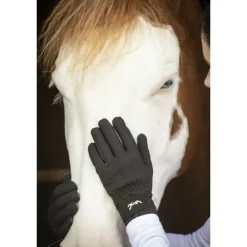 Gants d'Equitation confort - Noir