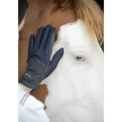 Gants d'équitation compétition - Marine