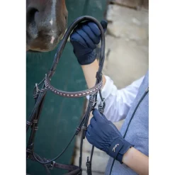 Gants d'Équitation confort - Marine