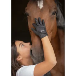 Gants Prisma Strass Eden by Pénélope Noir - Enfant