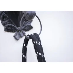 Longe Corde - Noir & Cuir Havane