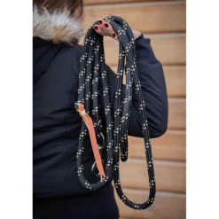 Longe éthologique - Noir & caramel