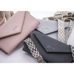 New Phone Pocket Perforée - Marine