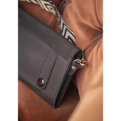 New Phone Pocket Perforée - Noir