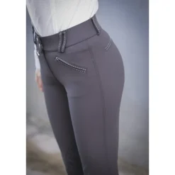 Pantalon d'Equitation Rocky - Gris Foncé