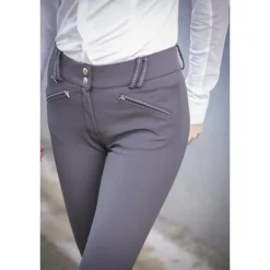 Pantalon d'Equitation Rocky - Gris Foncé