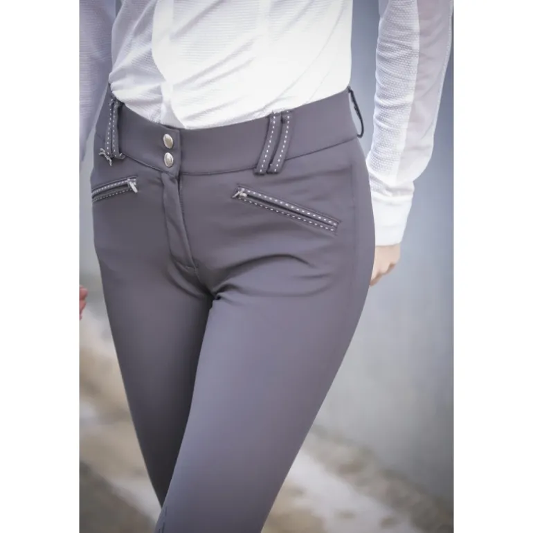 Pantalon d'Equitation Rocky - Gris Foncé