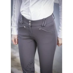 Pantalon d'Equitation Rocky - Gris Foncé