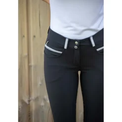 Pantalon d'Équitation Fun Full Seat - Noir