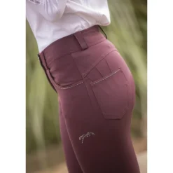 Pantalon d'Équitation Fun Stone - Prune
