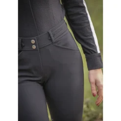 Pantalon d'Équitation Élégance - Noir