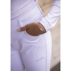 Pantalon d'Équitation Élégance Blanc - Enfant