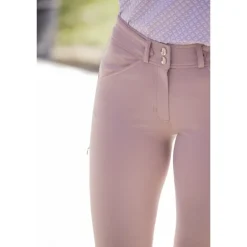 Pantalon d'Équitation Élégance - Rose Poudré