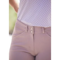 Pantalon d'Équitation Élégance - Rose Poudré