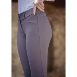 Pantalon d'Équitation Majestic - Gris Foncé