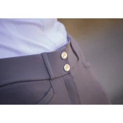 Pantalon d'Équitation Majestic - Gris Foncé