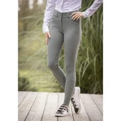 Pantalon d'Équitation Majestic - Vert Sauge
