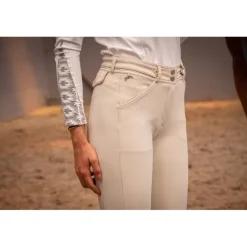 Pantalon d'Équitation Point Sellier - Crème