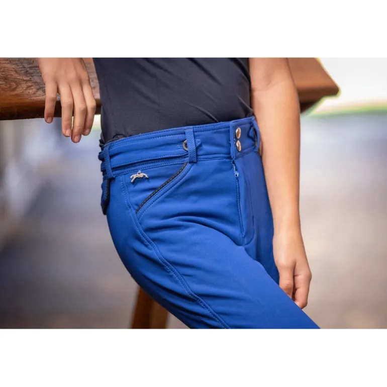 Pantalon d'Équitation Point Sellier Eden by Pénélope Olympic Blue - Enfant