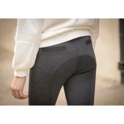 Pantalon d'Équitation Romy Eden by Pénélope Gris Chiné - Enfant
