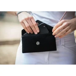 Pochette Pénélope phone pocket mesh - Noir