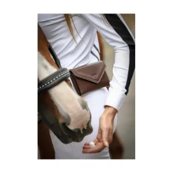 Pochette Pénélope phone pocket - Havane