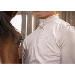 Polo Bruges Blanc Eden by Pénélope - Enfant