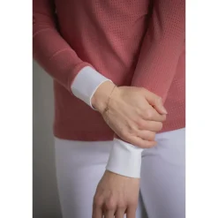 Polo de Concours Florence Manches Longues - Terracotta