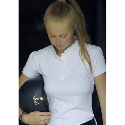 Polo de concours Madrid - Blanc & Gris