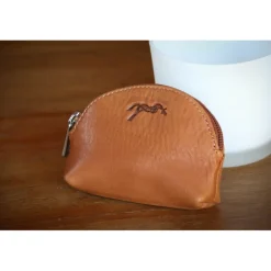 Porte monnaie Pénélope - Cognac