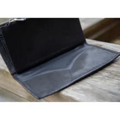 Portefeuille Bertille - Noir Glitter