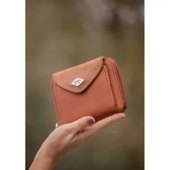 Porte-monnaie Clémence - Cognac Glitter