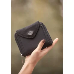 Porte-monnaie Clémence - Noir Glitter