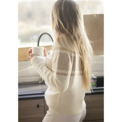 Pull Noris - Beige & Camel