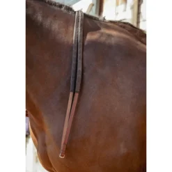 Rênes US en caoutchouc - Noisette