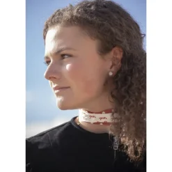 Ruban Twilly Sofia - Ecru & Rouille