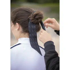 Ruban Twilly Sofia - Noir & Bleu Canard